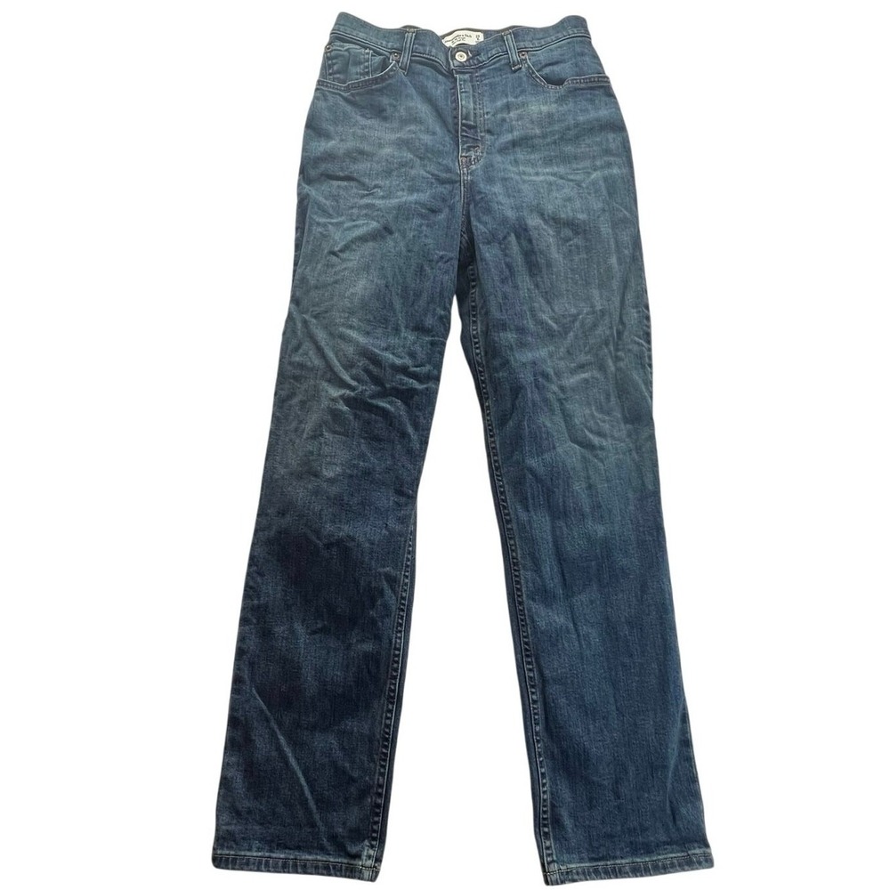 Abercrombie & Fitch Jeans Womens 8R 29 90s Straight Ultra High-Rise Dark Wash